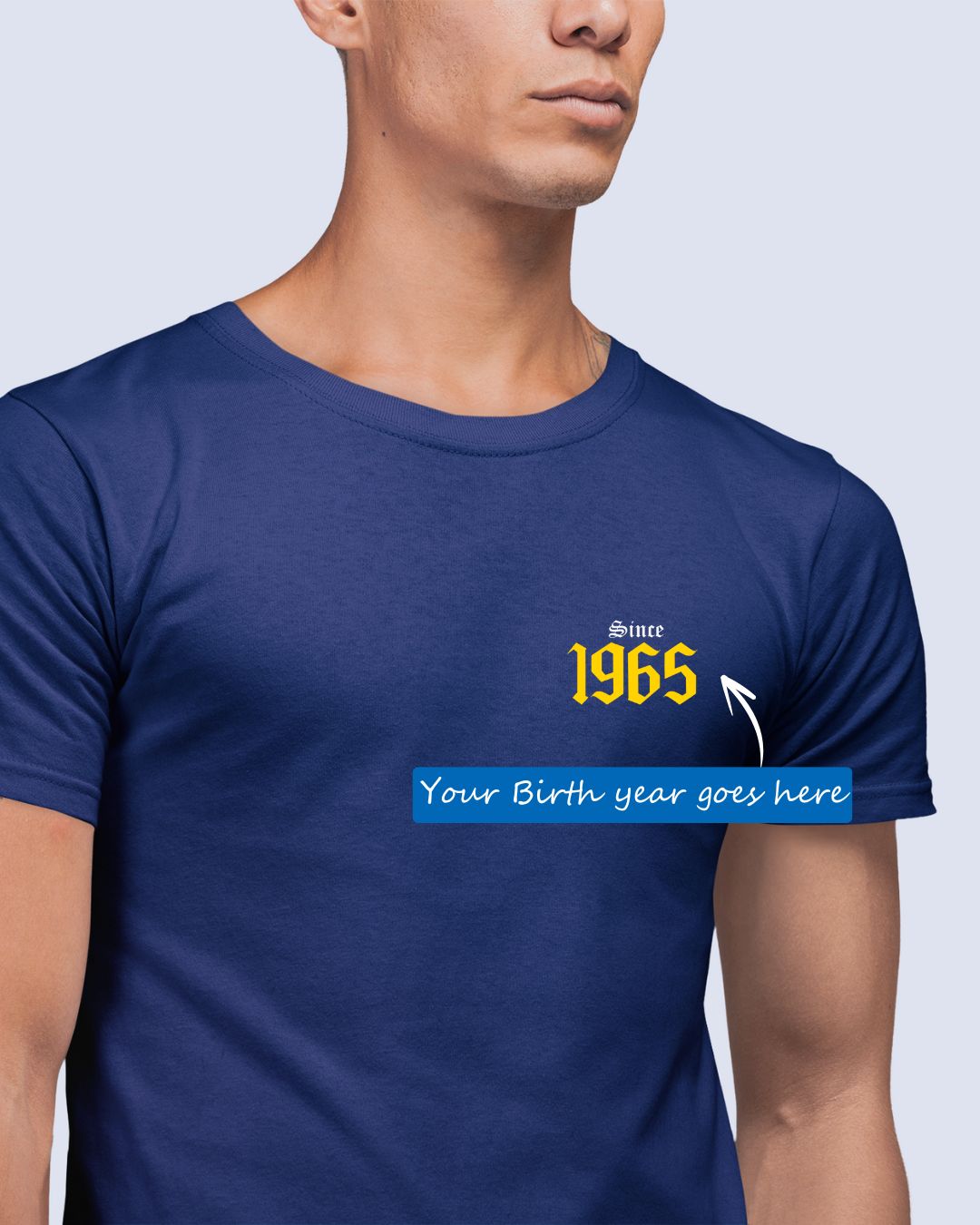 Personalized Since [Birth Year] Custom Printed Exclusive T-shirt