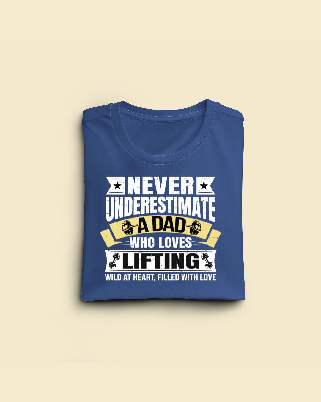 Never Underestimate a DAD who Loves Lifting Limited Edition Regular T-shirt