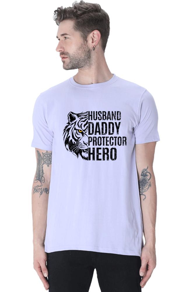 Husband, Daddy, Protector, Hero - Regular Classic Unisex T-shirt