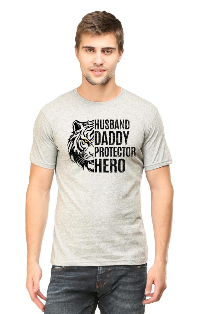 Husband, Daddy, Protector, Hero - Regular Classic Unisex T-shirt