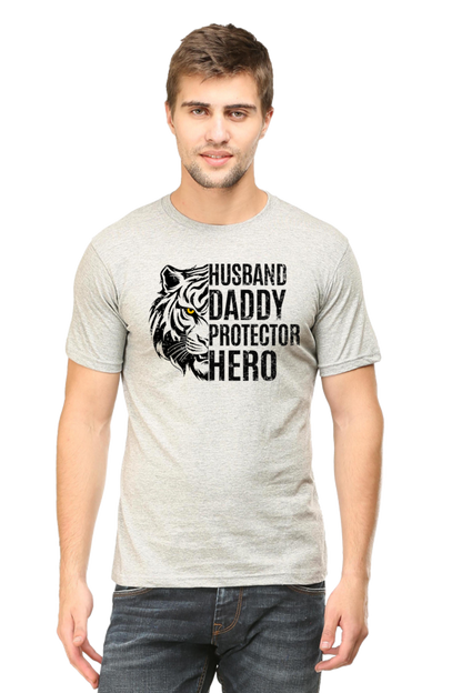 Husband, Daddy, Protector, Hero - Regular Classic Unisex T-shirt