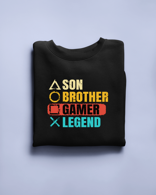 Son, Brother, Gamer, Legend Exclusive Limited Edition Regular Classic T-shirt