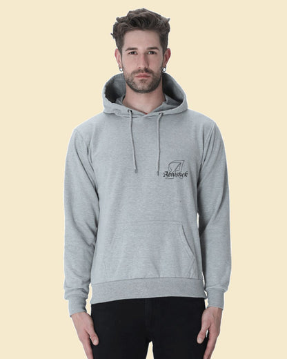 Personalised Cursive Letter Name Custom Printed Premium Hooded Sweatshirt