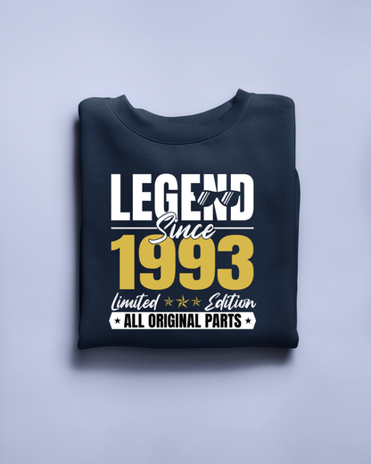 Legend Since 1993 Limited Edition Regular Classic Unisex T-shirt