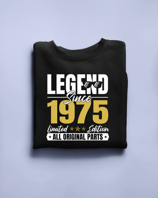 Legend Since 1975 Limited Edition Regular Classic Unisex T-shirt