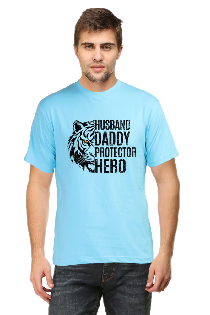 Husband, Daddy, Protector, Hero - Regular Classic Unisex T-shirt