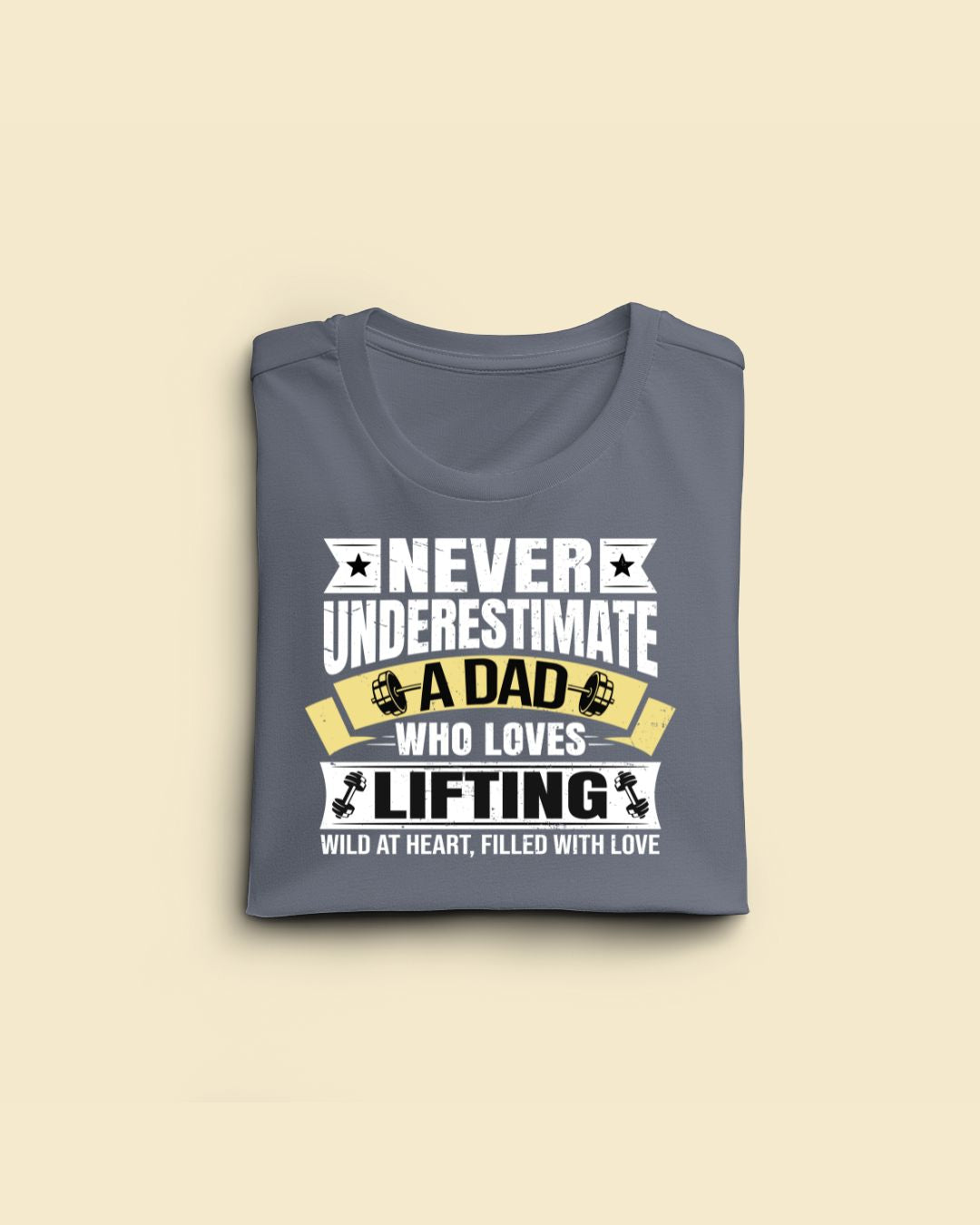 Never Underestimate a DAD who Loves Lifting Limited Edition Regular T-shirt