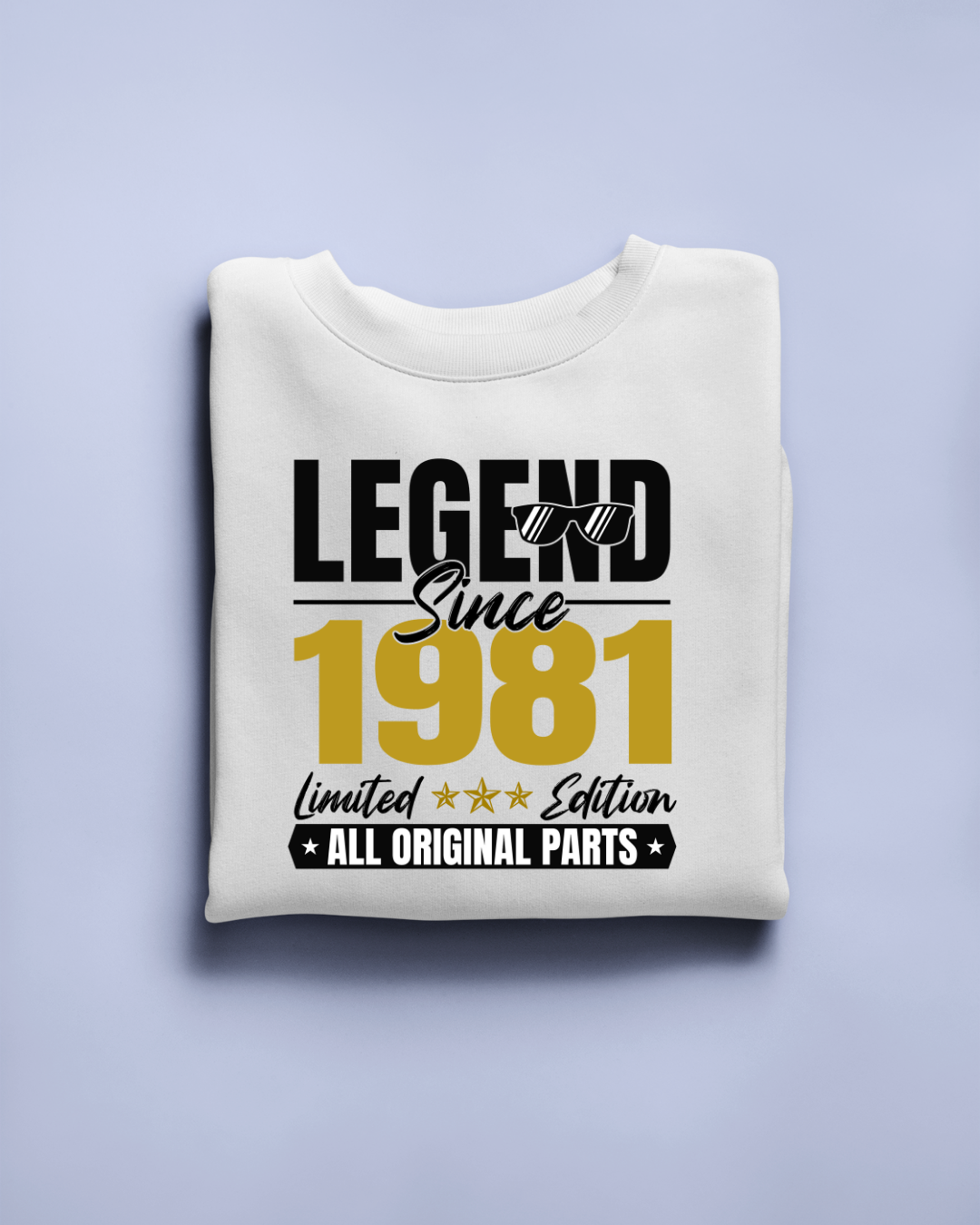 Legend Since 1981 Limited Edition Regular Classic Unisex T-shirt