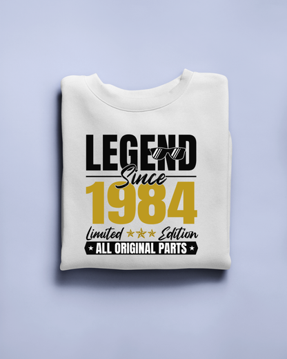 Legend Since 1984 Limited Edition Regular Classic Unisex T-shirt