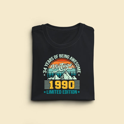 Vintage 1990 Limited Edition Regular Classic Premium T-shirt