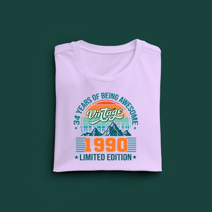 Vintage 1990 Limited Edition Regular Classic Premium T-shirt