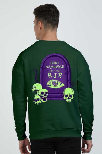 Buri Nazarwale RIP Unisex Oversized Premium Sweatshirt