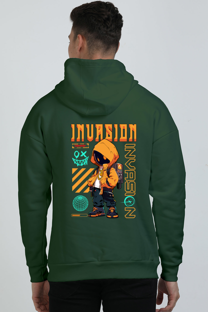 Invasion Oversized Hooded Premium Sweatshirt