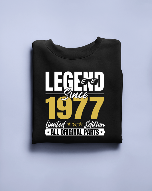 Legend Since 1977 Limited Edition Regular Classic Unisex T-shirt