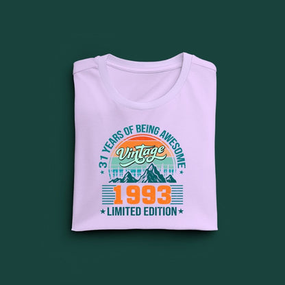 Vintage 1993 Limited Edition Regular Classic Premium T-shirt