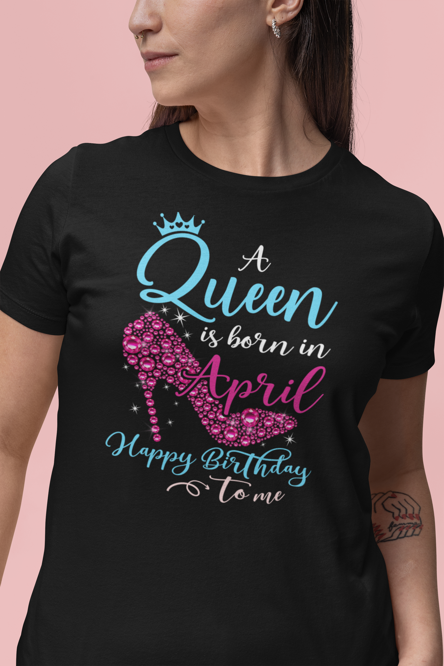 Queen Birthday Collection Tee April