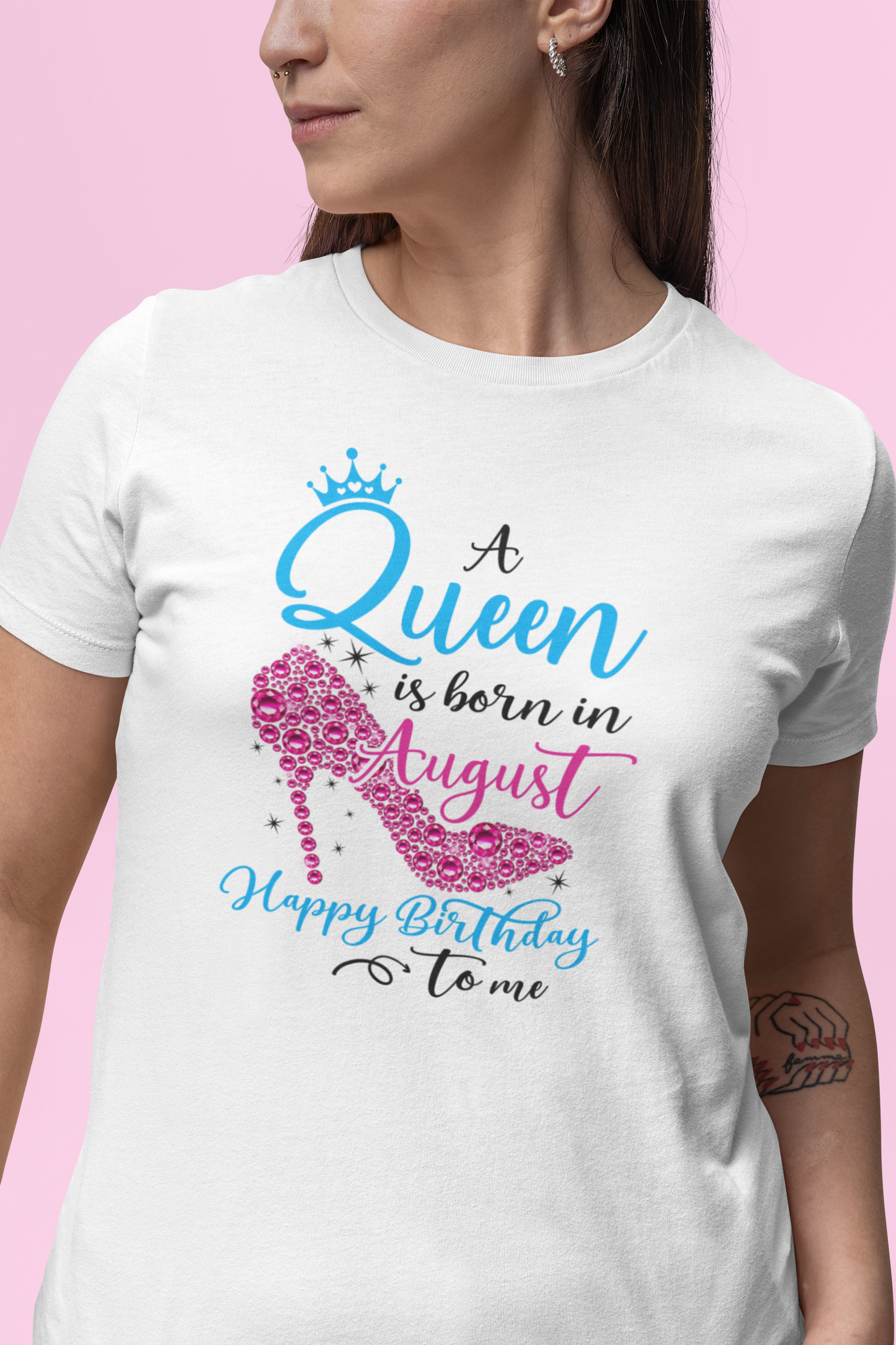 Queen Birthday Collection Tee August