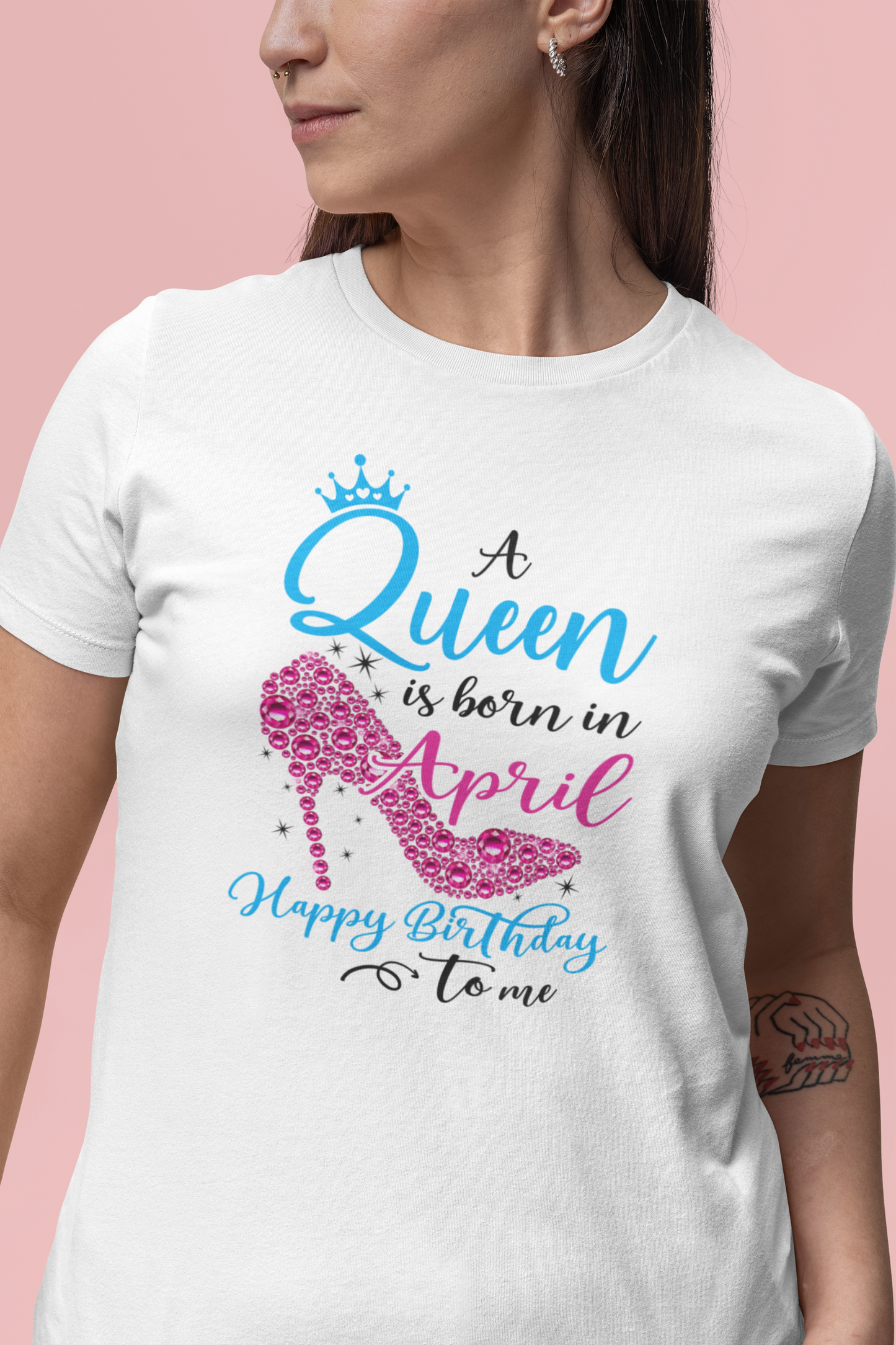 Queen Birthday Collection Tee April