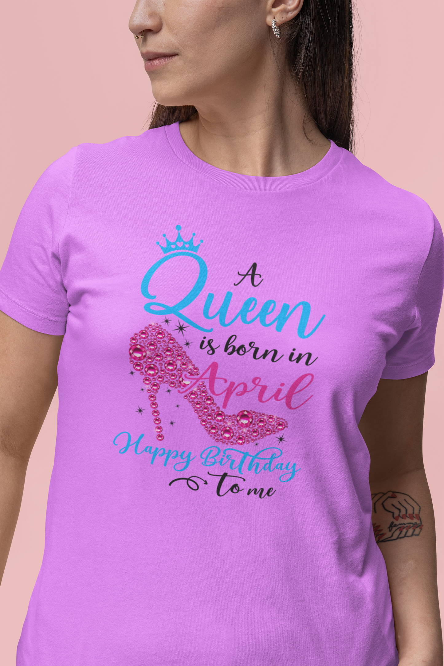 Queen Birthday Collection Tee April