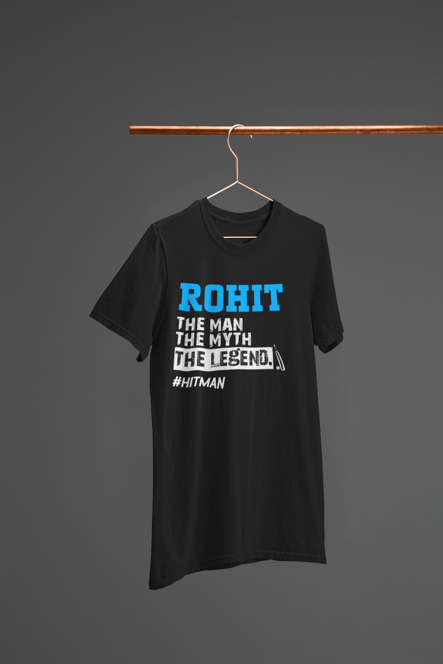 Legend in Blue Tee: Rohit's Era