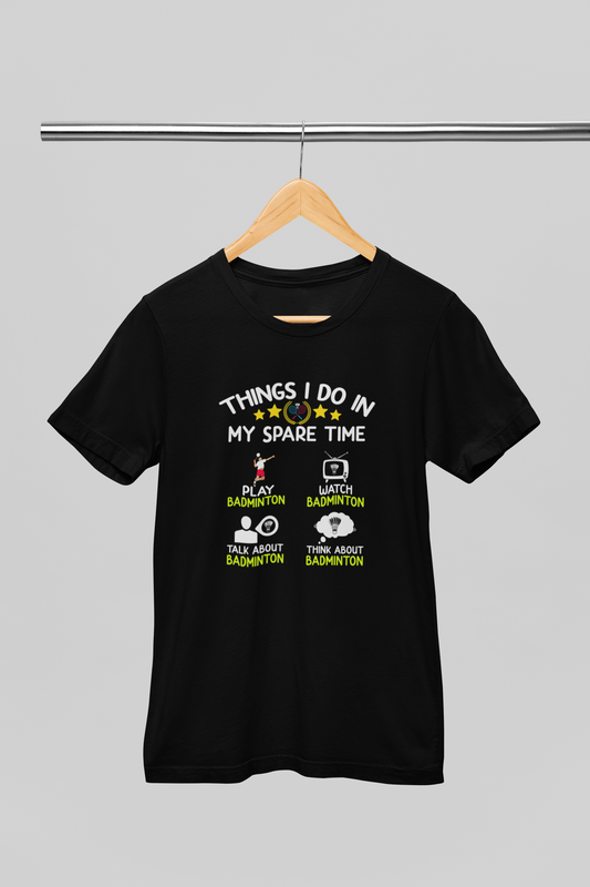 Badminton Spare Time T-Shirt