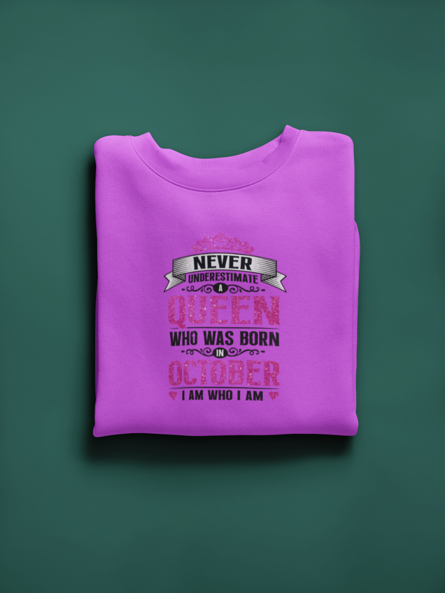 OCTOBER Queen Birthday T-Shirt – Born to Rule