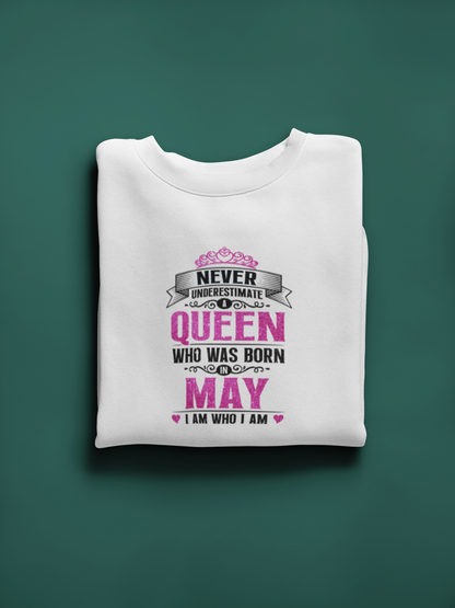 MAY Queen Birthday T-Shirt – Born to Rule