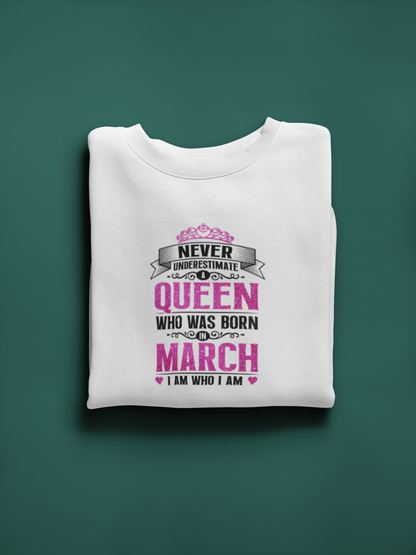 MARCH Queen Birthday T-Shirt – Born to Rule