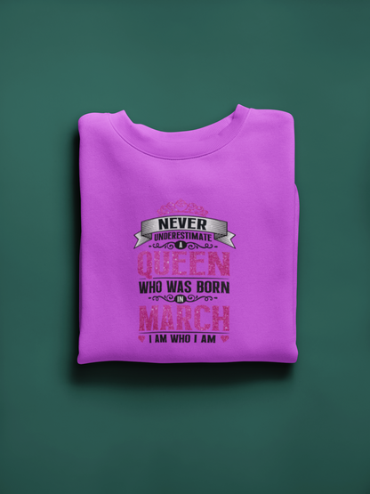 MARCH Queen Birthday T-Shirt – Born to Rule