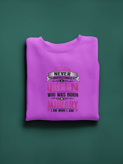 JANUARY Queen Birthday T-Shirt – Born to Rule