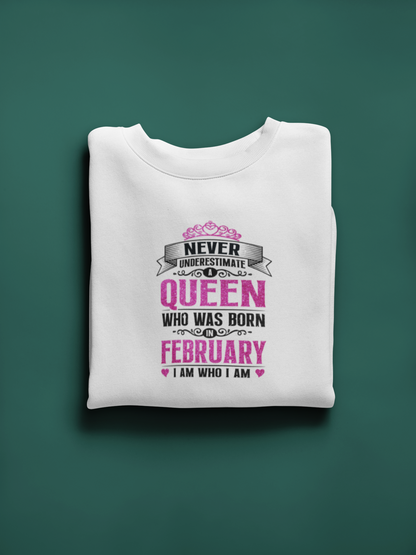 FEBRUARY Queen Birthday T-Shirt – Born to Rule