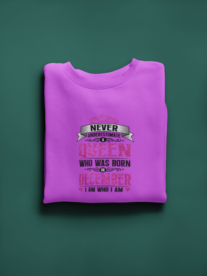 December Queen Birthday T-Shirt – Born to Rule