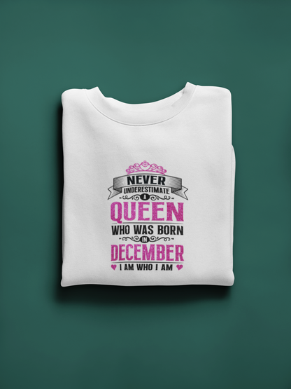 December Queen Birthday T-Shirt – Born to Rule