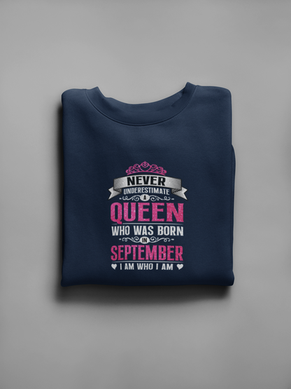 SEPTEMBER Queen Birthday T-Shirt – Born to Rule