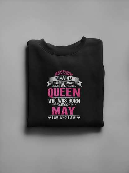 MAY Queen Birthday T-Shirt – Born to Rule