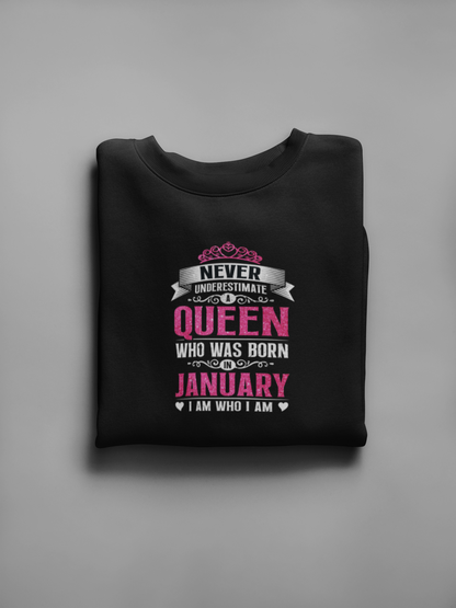 JANUARY Queen Birthday T-Shirt – Born to Rule