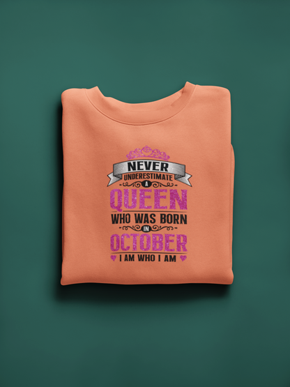 OCTOBER Queen Birthday T-Shirt – Born to Rule