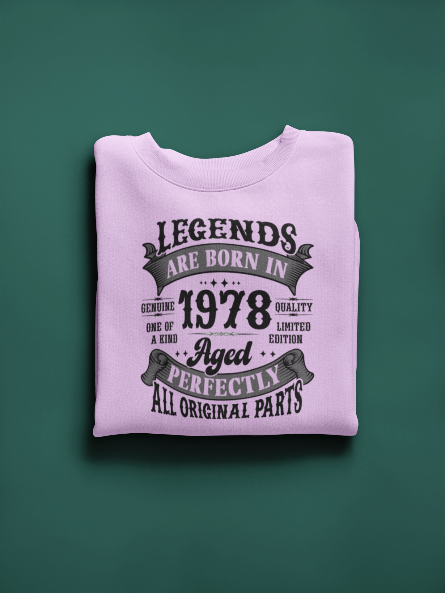 Legends Are Born Vintage in 1978 T-Shirt | Birth Year Edition