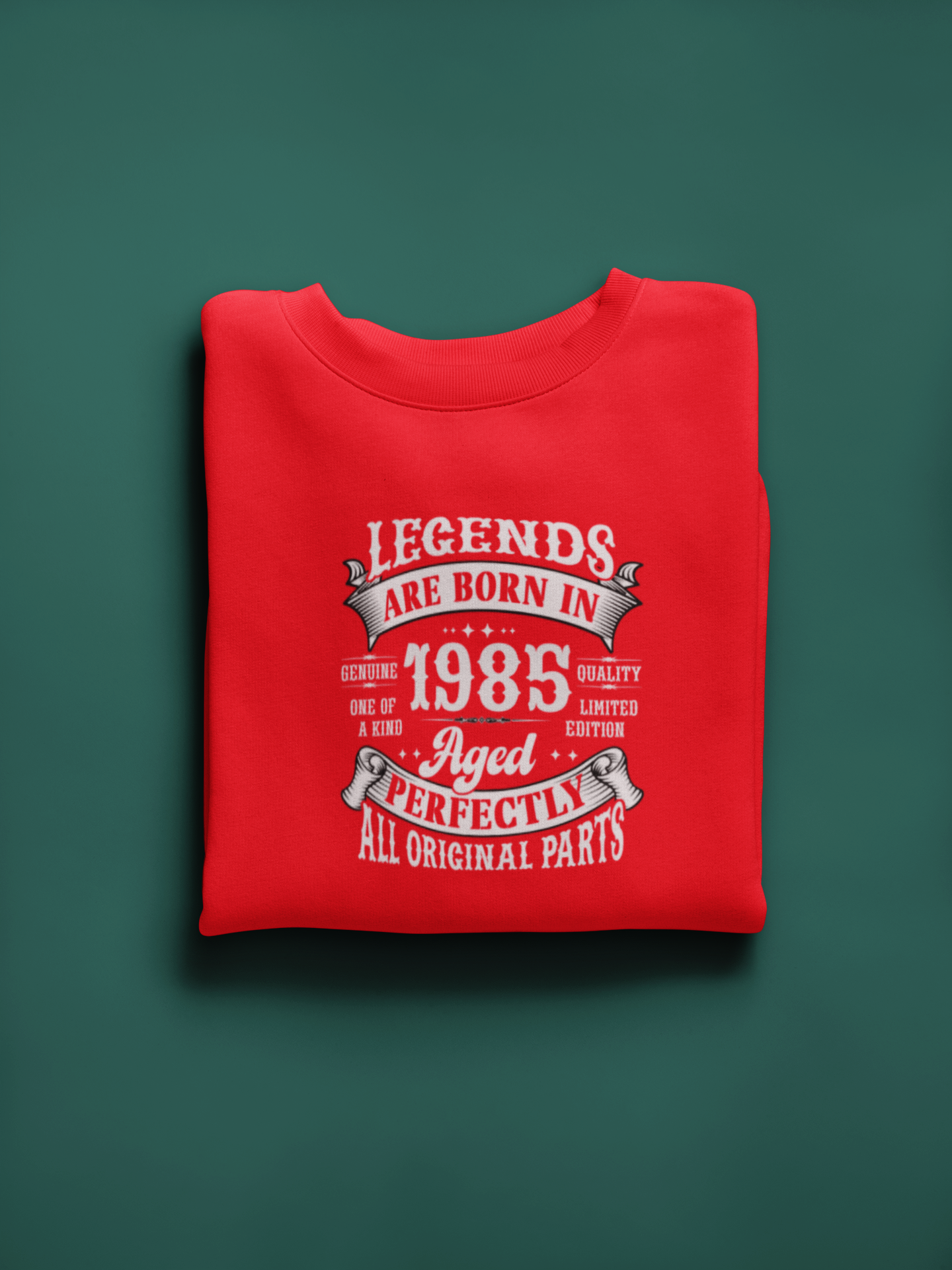 Legends Are Born Vintage in 1985 T-Shirt | Birth Year Edition