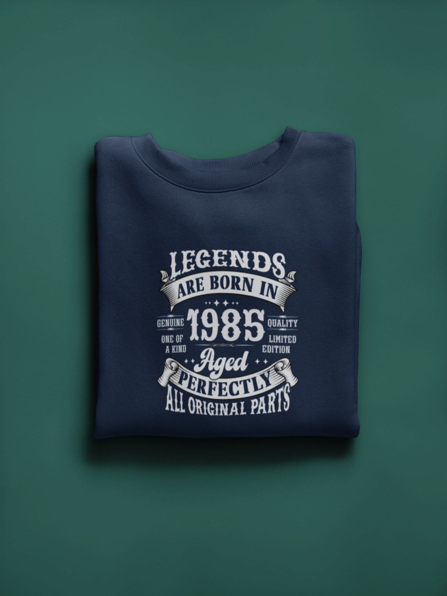 Legends Are Born Vintage in 1985 T-Shirt | Birth Year Edition