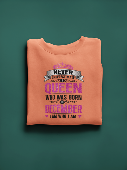 December Queen Birthday T-Shirt – Born to Rule