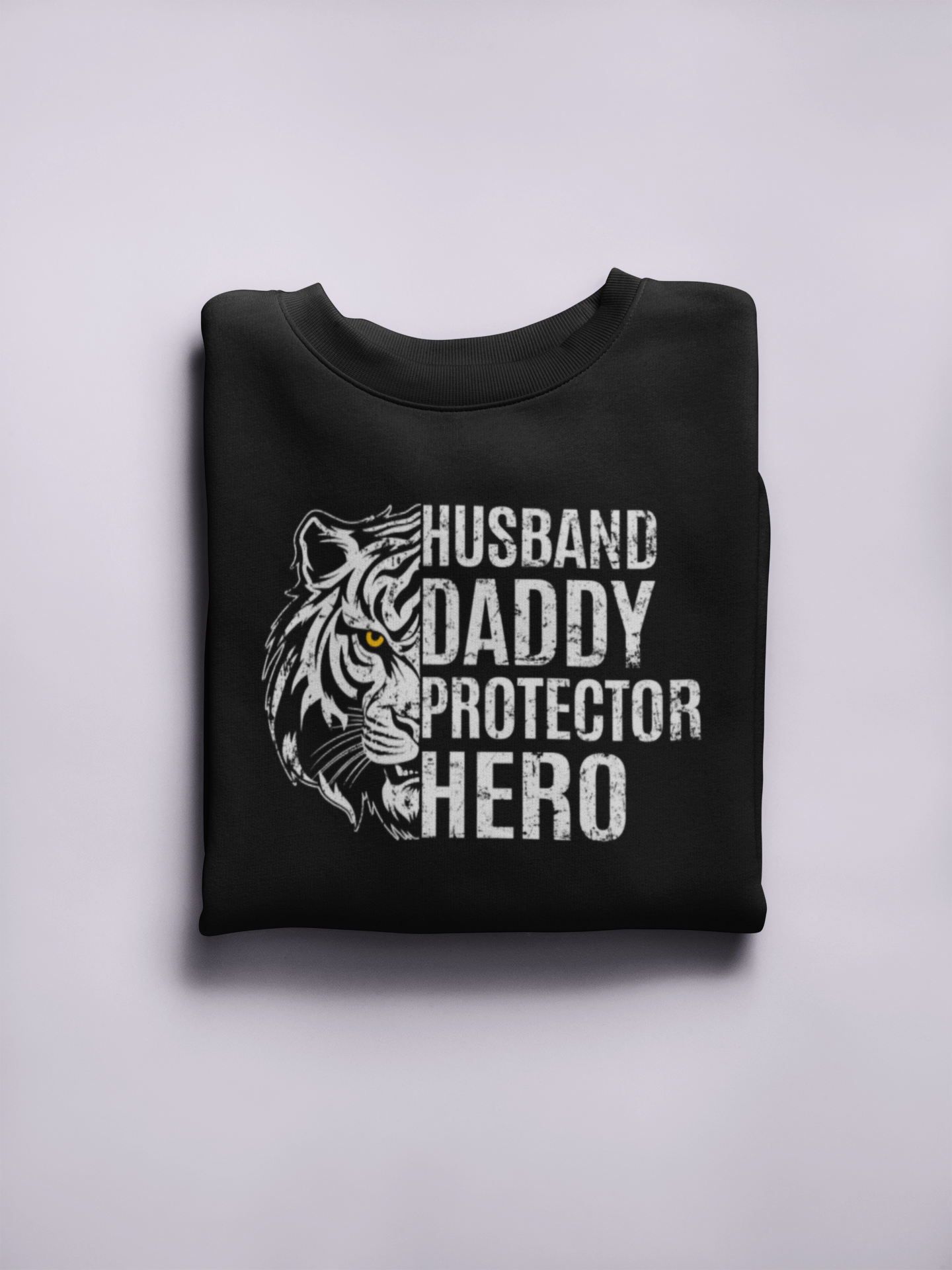 Husband, Daddy, Protector, Hero - Regular Classic Unisex T-shirt (Dark)