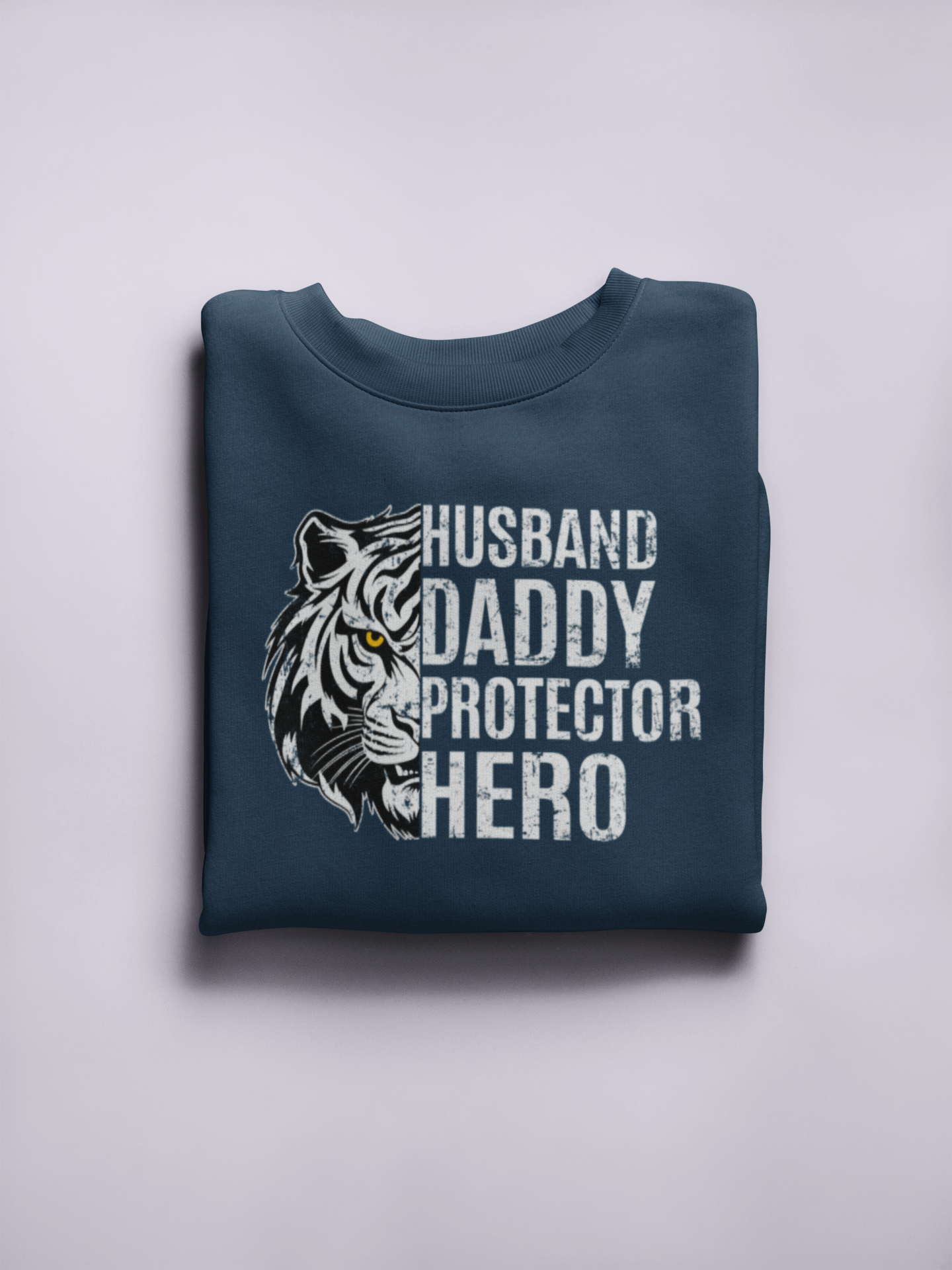 Husband, Daddy, Protector, Hero - Regular Classic Unisex T-shirt (Dark)