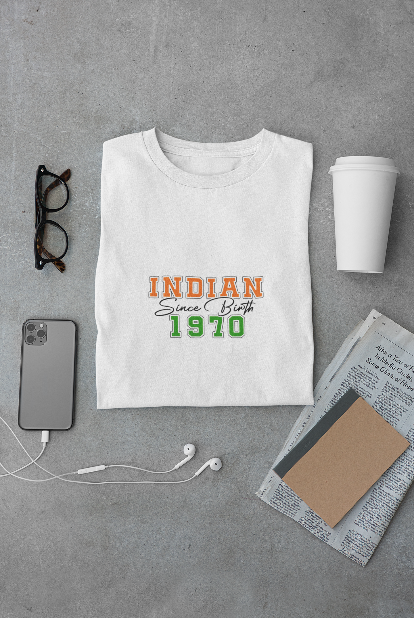 Indian Since Birth 1970 Limited Edition Exclusive T-shirt