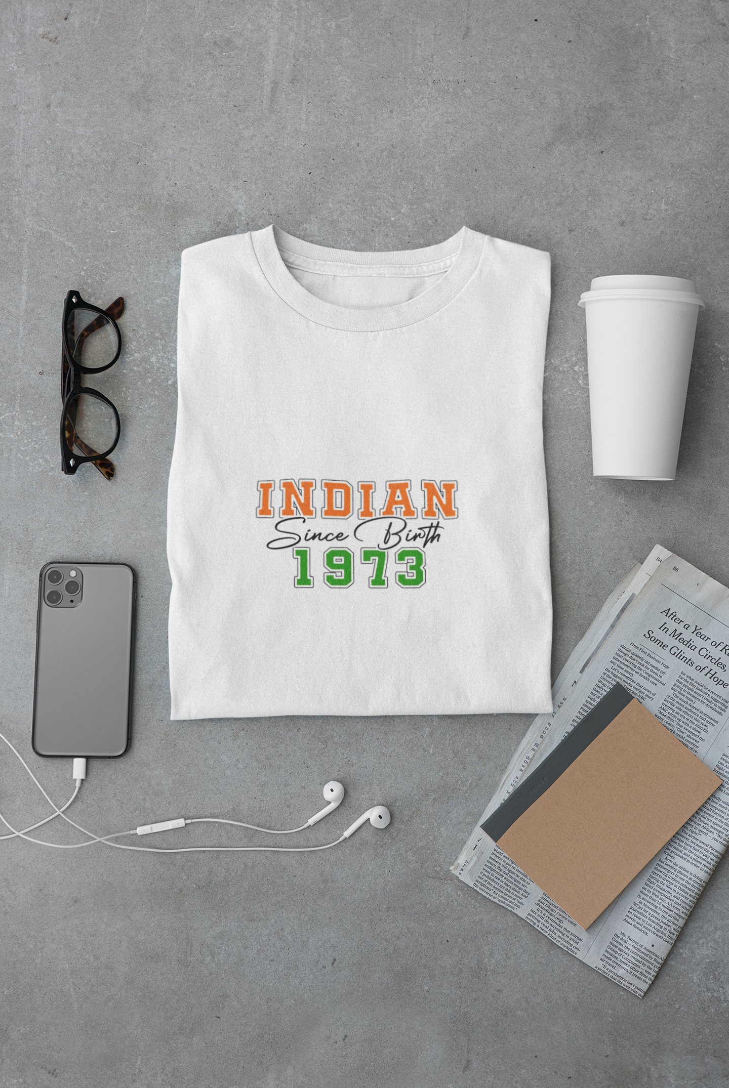 Indian Since Birth 1973 Limited Edition Exclusive T-shirt