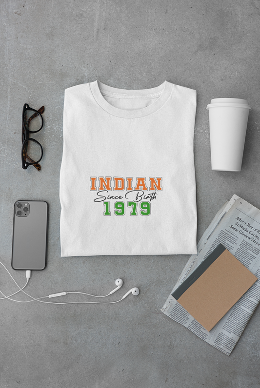 Indian Since Birth 1979 Limited Edition Exclusive T-shirt