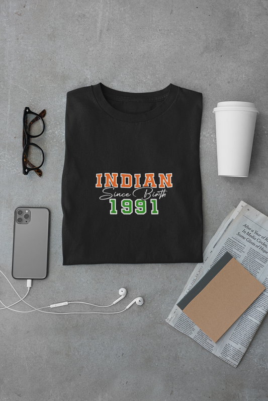 Indian Since Birth 1991 Limited Edition Exclusive T-shirt