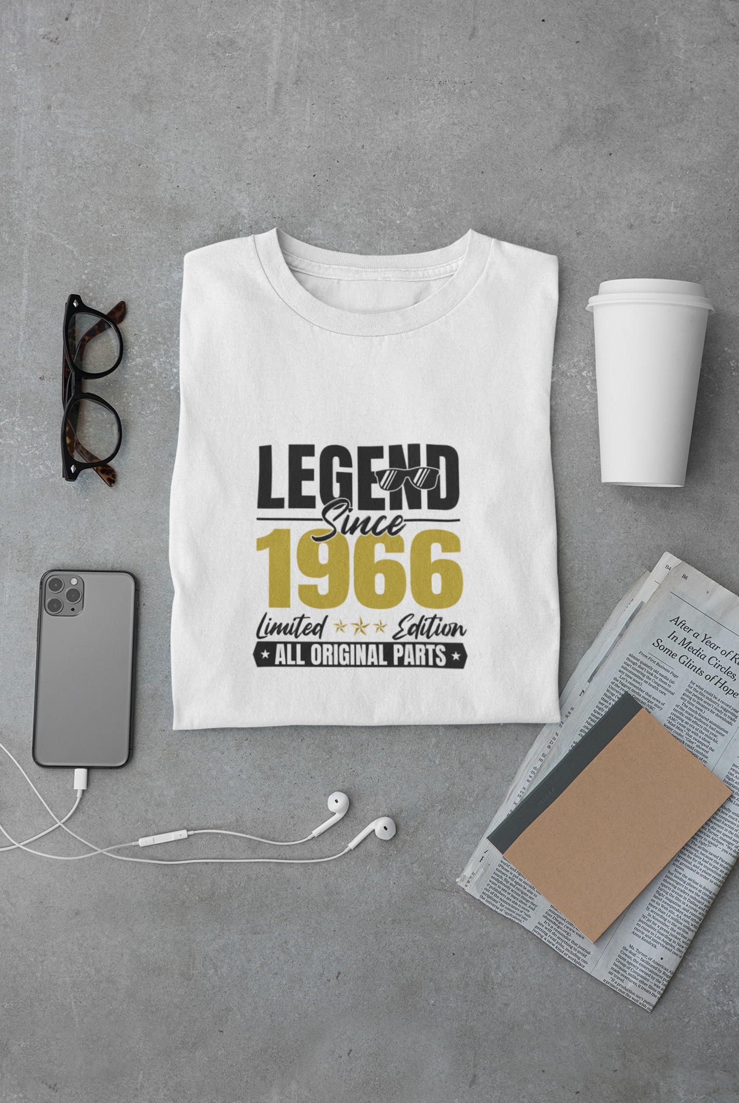 Legend Since 1966 Limited Edition Regular Classic Unisex T-shirt