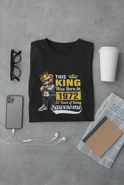 This King was Born in 1972 Limited Edition Premium T-shirt