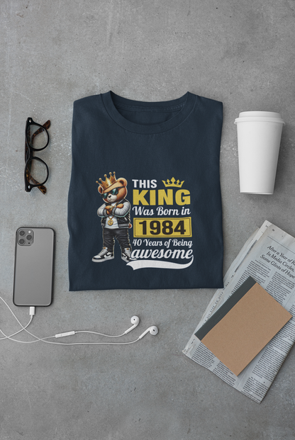 This King was Born in 1984 Limited Edition Premium T-shirt